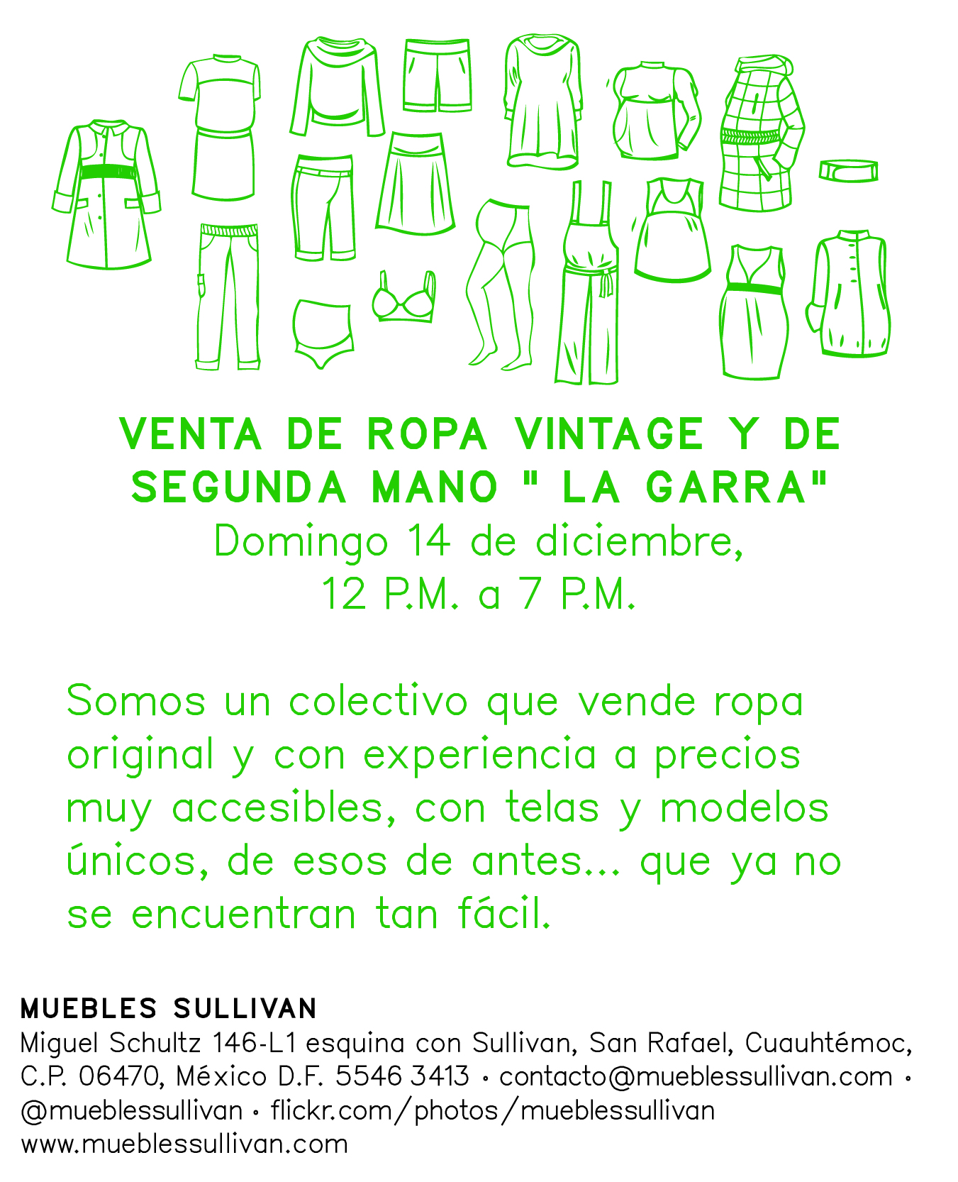 Venta de ropa Vintage y de segunda mano 